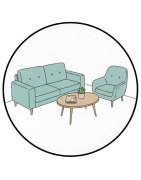 Canapé / Sofa / Pouf